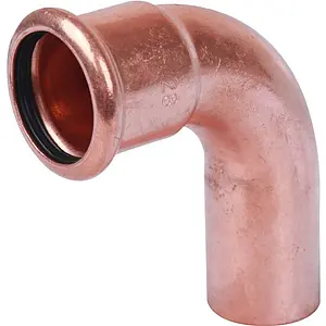 Уголок пресс однораструбный 28мм угол 90° Sanha 6001A 16001A28 Уголок пресс однораструбный 28мм угол 90° Sanha 6001A 16001A28, 1