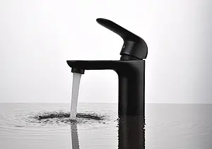 Смеситель для раковины D&K Venice Gondola чёрный матовый DA1022118 Смеситель для раковины D&K Venice Gondola чёрный матовый DA1022118, 3