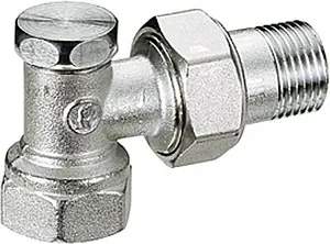 Вентиль запорный угловой ¾&quot; в/н Giacomini R16DX004, 1