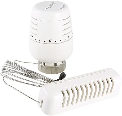 Головка термостатическая с выносным настенным датчиком М30x1.5 Valtec белый VT.5010.0.0 Головка термостатическая с выносным настенным датчиком М30x1.5 Valtec белый VT.5010.0.0