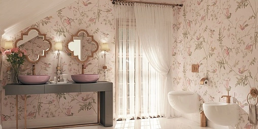 Раковина Sanita Luxe Ringo Color 53 лиловый RNGSLWB15