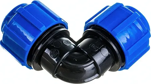 Уголок компрессионный соединительный 20мм x 20мм ТПК-Аква 50040020