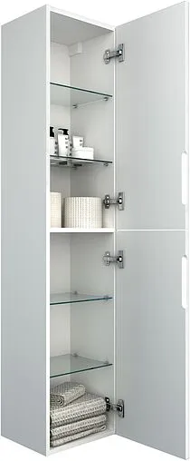 Шкаф-пенал Aquanet Джейн 35 белый 00313289