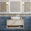 Тумба-умывальник подвесная Kerama Marazzi Plaza Modern 100 дуб орегон PL.M.100.1\OAK.O+