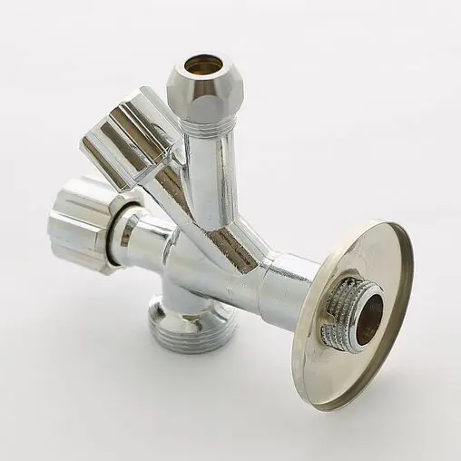 Вентиль регулирующий комбинированный ½"н x ⅜"н/10ц x ¾"н Uni-fitt 184A2530