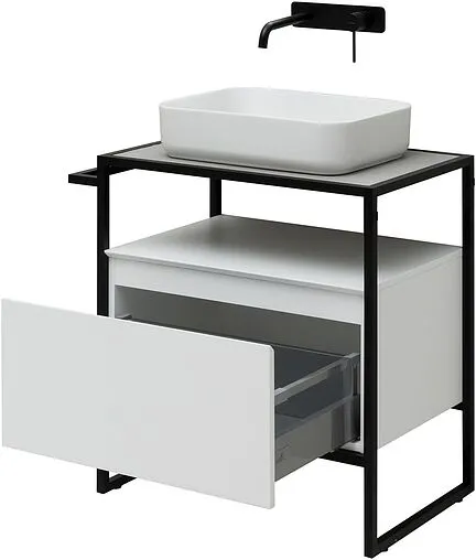 Тумба-умывальник напольная Allen Brau Priority 70 белый 1.31001.WM+