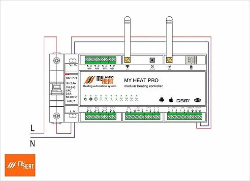 Контроллер MyHeat Pro 6284