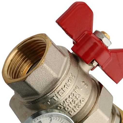 Группа коллекторная без расходомеров 5 отводов 1"в/в x ¾"ек Tiemme 3870006