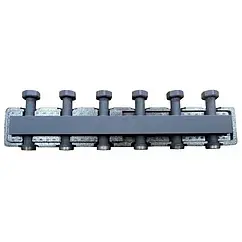 Коллектор распределительный 5 контуров 1½"н x 1½"нг Barberi V34 040 005 Коллектор распределительный 5 контуров 1½"н x 1½"нг Barberi V34 040 005