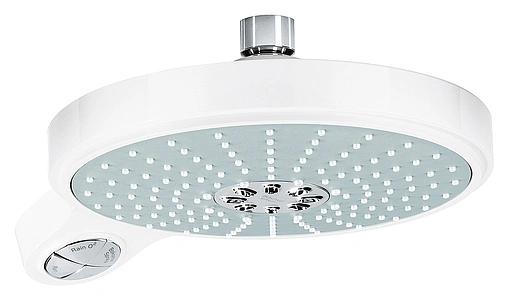 Лейка верхнего душа с настенным креплением Grohe Power&amp;Soul Cosmopolitan 190 белый/хром 26172LS0