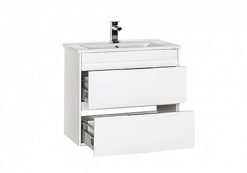 Тумба под умывальник Aquanet Тулон 75 белый 00183395
