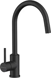Смеситель для кухни с подключением к фильтру Omoikiri Shinagawa 2 Plus-GB графит 4994340, 1