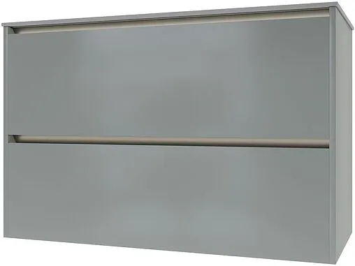 Тумба под умывальник подвесная Allen Brau Activity 100 папирус/олива браш 1.34014.PWM