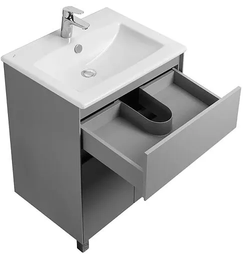 Тумба под умывальник Aquaton Форест 60 туманный серый 1A278201FR4D0