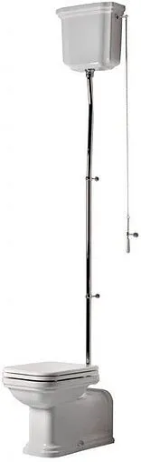 Унитаз-компакт с высоким бачком Kerasan Waldorf белый