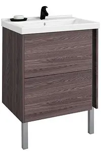 Тумба-умывальник подвесная Aquaton Стоун 60 грецкий орех 1A2314K1SXC80 Тумба-умывальник подвесная Aquaton Стоун 60 грецкий орех 1A2314K1SXC80, 4