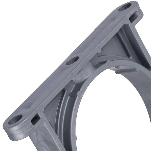 Клипса с защелкой D=50мм серый Sinikon KPP.050