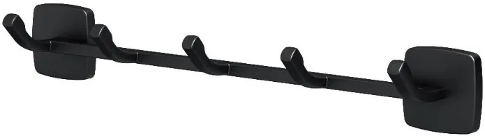 Планка с 5-ю крючками Am.Pm Gem чёрный матовый A9035922 Планка с 5-ю крючками Am.Pm Gem чёрный матовый A9035922, 1