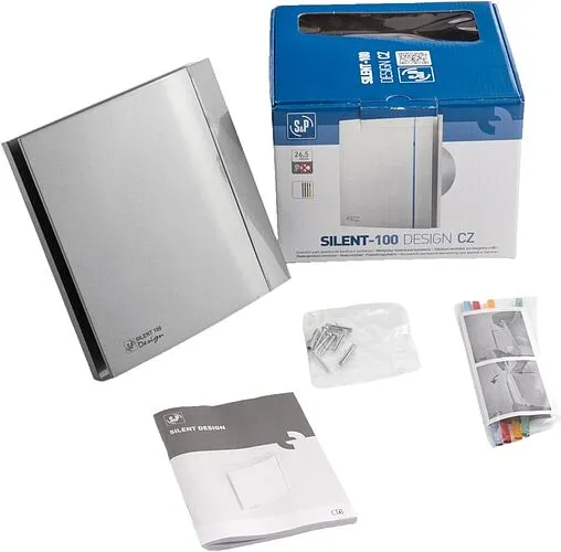 Вентилятор вытяжной Soler &amp; Palau SILENT-100 CZ GREY DESIGN 4C