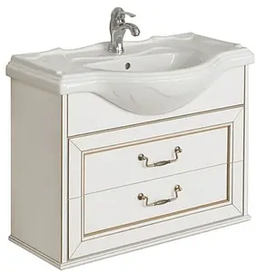 Тумба-умывальник подвесная Roca America 85 дуб светлый ZRU9302951+327206000, 1