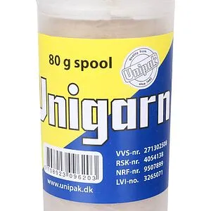Льняная сантехническая нить (шпуля) 80г Unipak Unigarn 1500820 Льняная сантехническая нить (шпуля) 80г Unipak Unigarn 1500820, 3