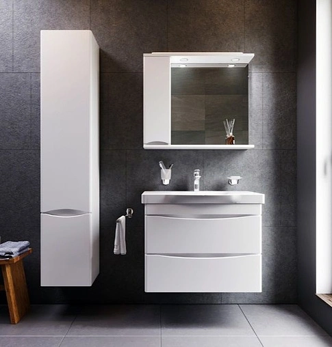 Шкаф-пенал подвесной Am.Pm Like 35 L белый M80CHL0356WG