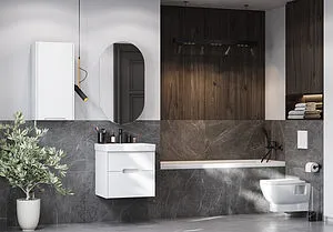 Шкаф Aquaton Оливия 35 L белый 1A254703OL01L, 4