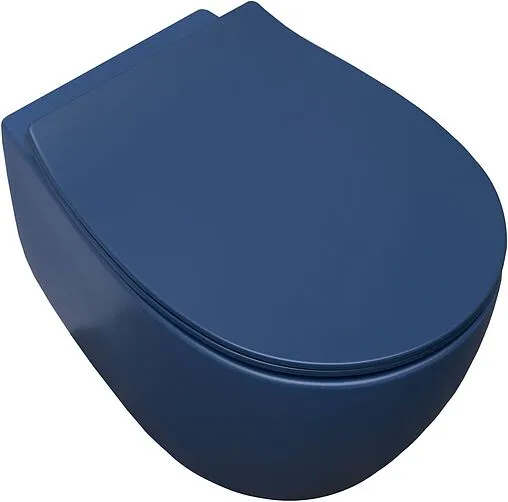Унитаз подвесной безободковый Allen Brau Fantasy индиго 4.11004.ID