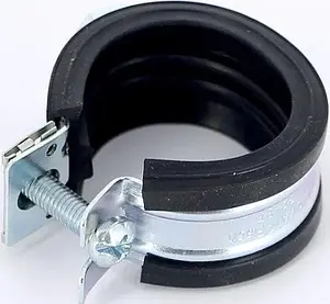 Хомут сантехнический обрезиненный ⅜" (15-18мм) Walraven BISMAT Flash 3373018 Хомут сантехнический обрезиненный ⅜" (15-18мм) Walraven BISMAT Flash 3373018, 5