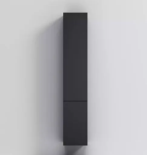 Шкаф-пенал подвесной Am.Pm Gem 30 R чёрный матовый M90CHR0306BM