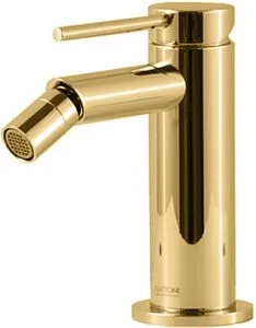 Смеситель для биде Gattoni Circle Two золото 9150/91SG Смеситель для биде Gattoni Circle Two золото 9150/91SG, 1