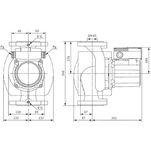 Насос циркуляционный Wilo TOP-S 65/10-DM 2165537