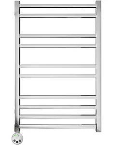 Полотенцесушитель электрический лесенка Lemark Unit П10 800х500 полированная сталь LM45810E, 1