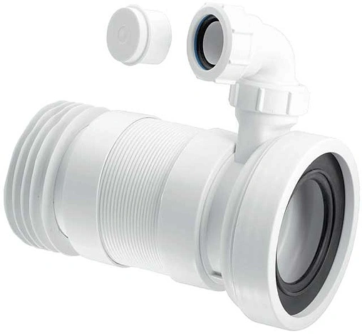 Гофра для унитаза Mc Alpine 330-800мм MRWC-F33RD