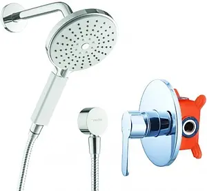 Смеситель для душа скрытого монтажа Swedbe Platta хром 5530, 1