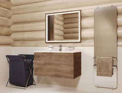 Тумба под умывальник подвесная Allen Brau Glority 90 дуб антик 1.35001.NW