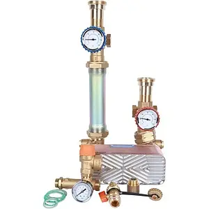 Насосный модуль с теплообменником 34 пластины 1"н х 1"в Stout SDG-0038-342501 без насоса Насосный модуль с теплообменником 34 пластины 1"н х 1"в Stout SDG-0038-342501 без насоса, 4