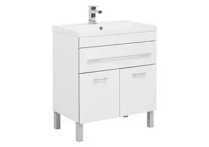 Тумба под умывальник напольная Aquanet Верона 75 белый 00182706, 1