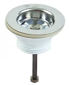 Выпуск для раковины с решеткой Wirquin полированная сталь 30718055 Выпуск для раковины с решеткой Wirquin полированная сталь 30718055, 1