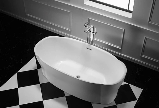Ванна акриловая отдельностоящая BelBagno 170x85 BB403-1700-850