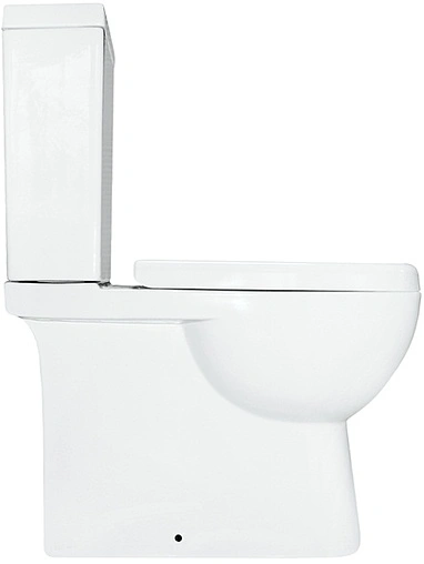 Унитаз-компакт Sanita Luxe Quadro Slim белый WC.CC/Quadro/2-SlimDM/WHT.G/S1