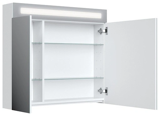 Шкаф-зеркало IDDIS New Mirro 80 белый NMIR802i99