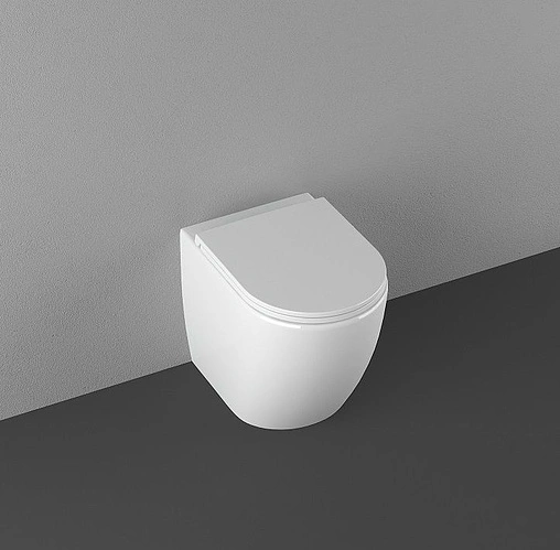 Унитаз приставной безободковый ISVEA Infinity белый 10NF10001SV