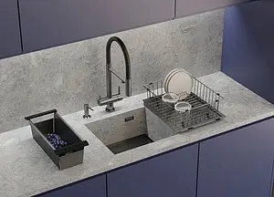 Мойка кухонная Omoikiri Kasen 49-16 INT LG светлое золото 4997054 Мойка кухонная Omoikiri Kasen 49-16 INT LG светлое золото 4997054, 4