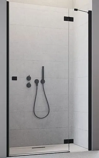 Дверь в нишу 900мм прозрачное стекло Radaway Essenza New Black DWJ 90 R 385013-54-01R