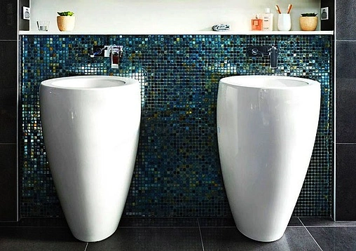 Раковина Laufen Alessi One 53 c покрытием LCC белый 8.1197.1.400.104.1