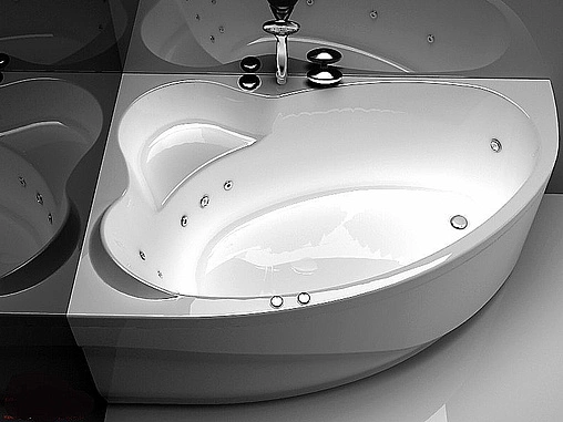 Ванна акриловая Aquanet Mayorca 150x100 L 00204008