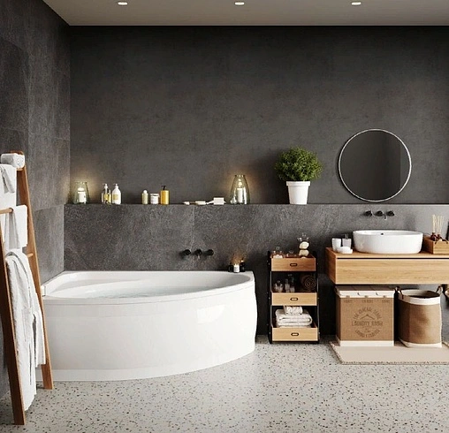 Ванна акриловая Vagnerplast Hapi 170x110 L VPBA170HAP3LX-04