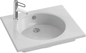 Раковина Jacob Delafon Odeon Rive Gauche 60 белый EXBA112-Z-00, 1