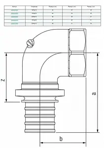 Уголок аксиальный переходной 25мм x 1"в Rehau Rautitan RX+ 14563571001 Уголок аксиальный переходной 25мм x 1"в Rehau Rautitan RX+ 14563571001, 3